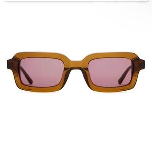 Crap Eyewear Sunglasses Lucid Blur Crystal Hemp Bio / Plum UniSex